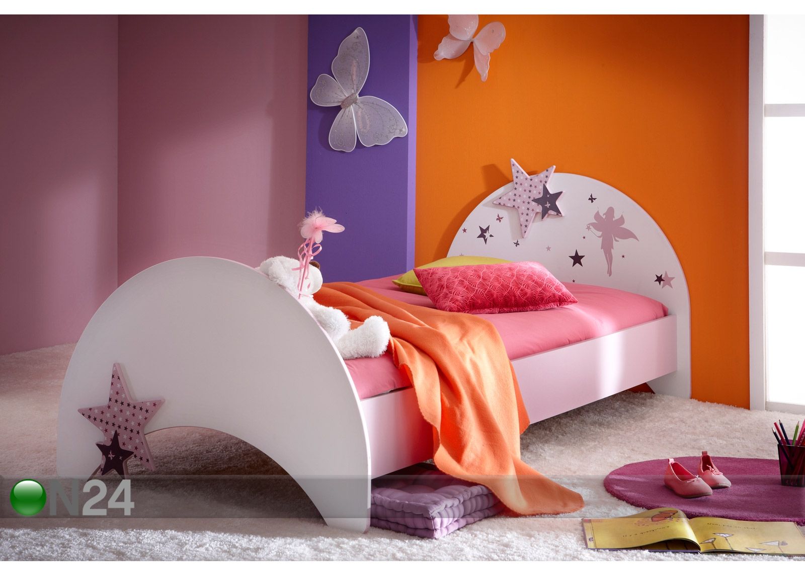 Lastevoodi Fairy 90x190 cm suurendatud