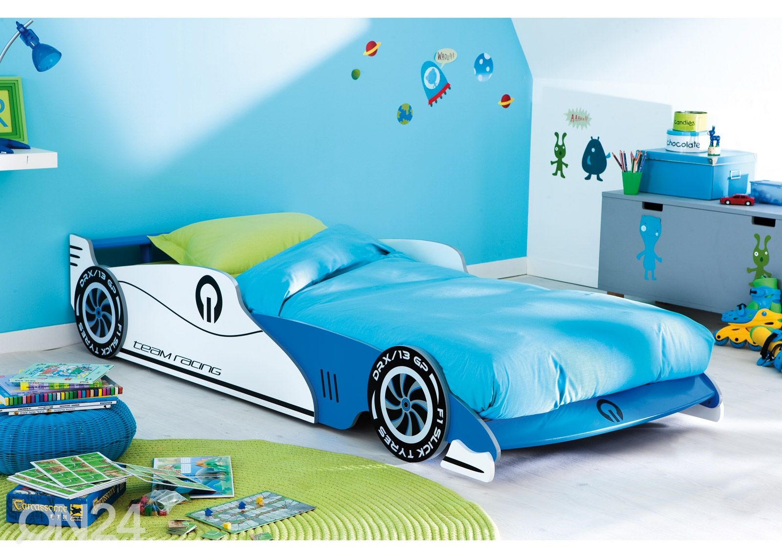 Lastevoodi Grand Prix 90x190/200 cm suurendatud