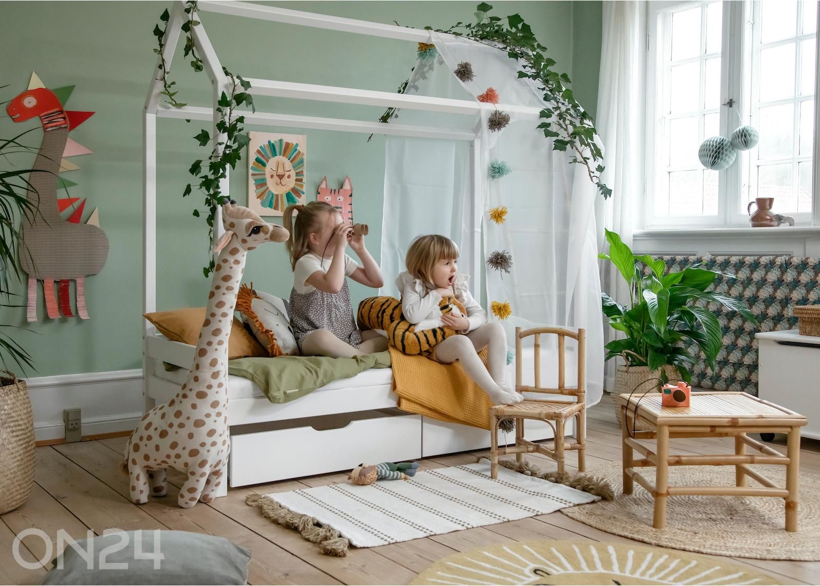 Lastevoodi Ida-Marie 70x160 cm suurendatud