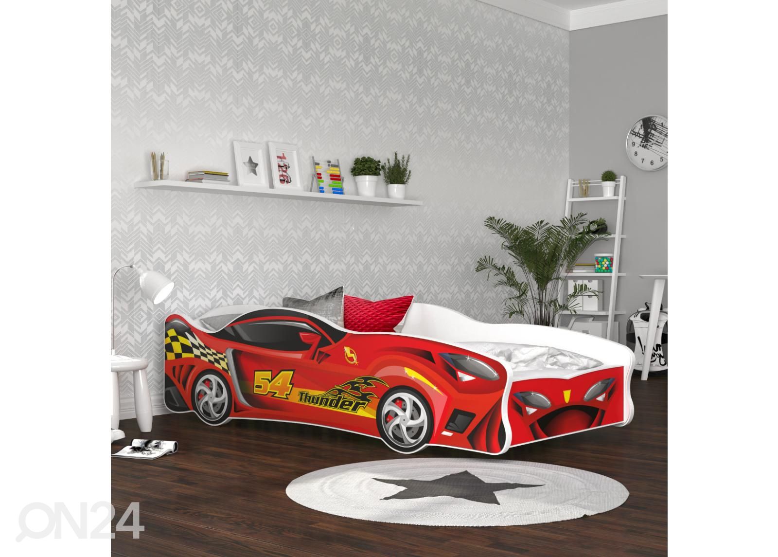 Lastevoodi komplekt Cars 80x160 cm, nr.10 suurendatud