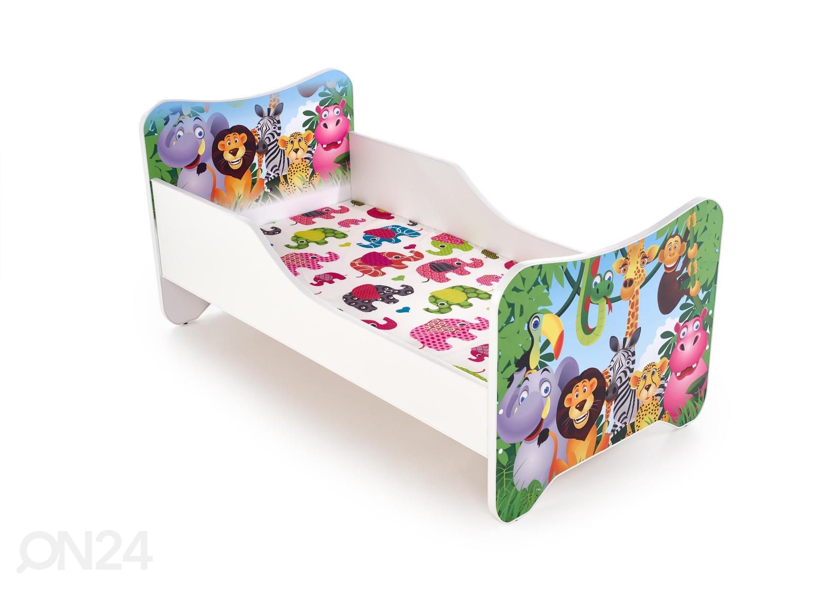 Lastevoodi + madrats 70x140 cm suurendatud