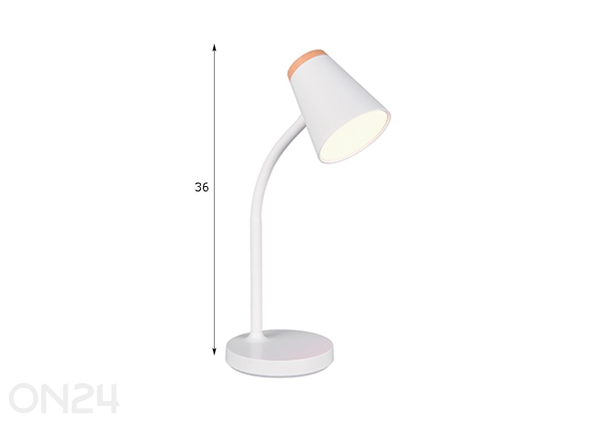 Laualamp Aden LED suurendatud mõõdud
