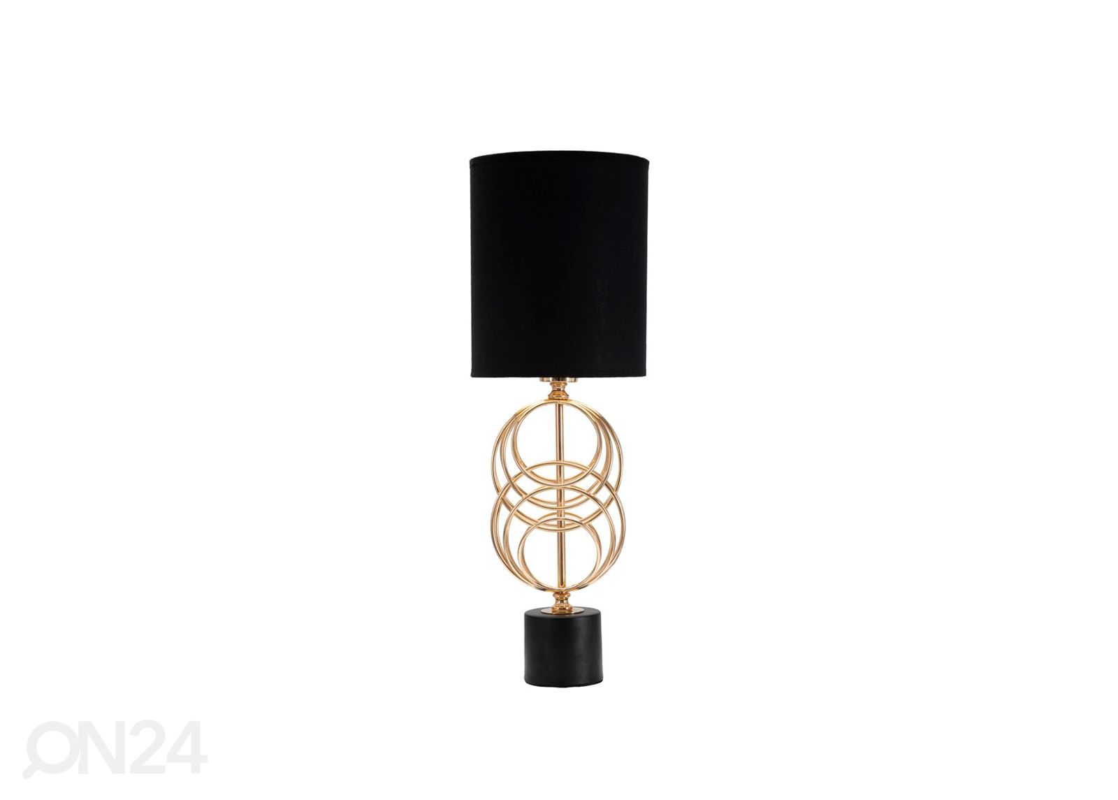 Laualamp Glam, kuld/must suurendatud