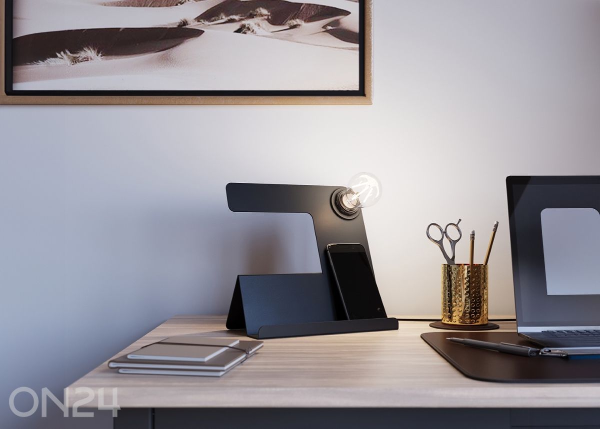 Laualamp Incline, must suurendatud