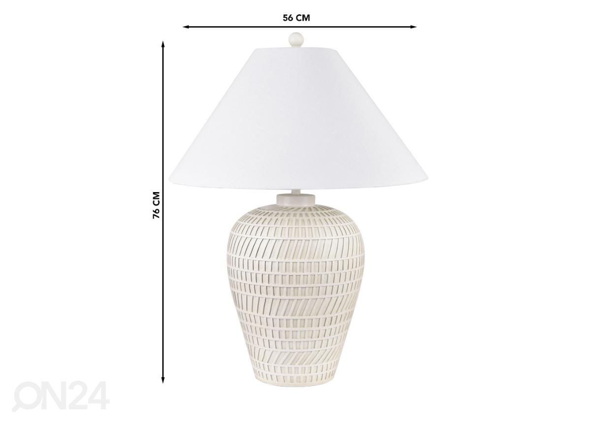 Laualamp Rory suurendatud mõõdud