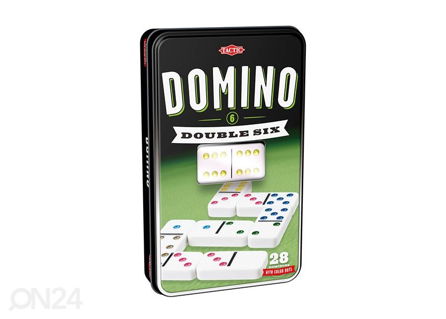 Lauamäng Doomino duubel 6 suurendatud