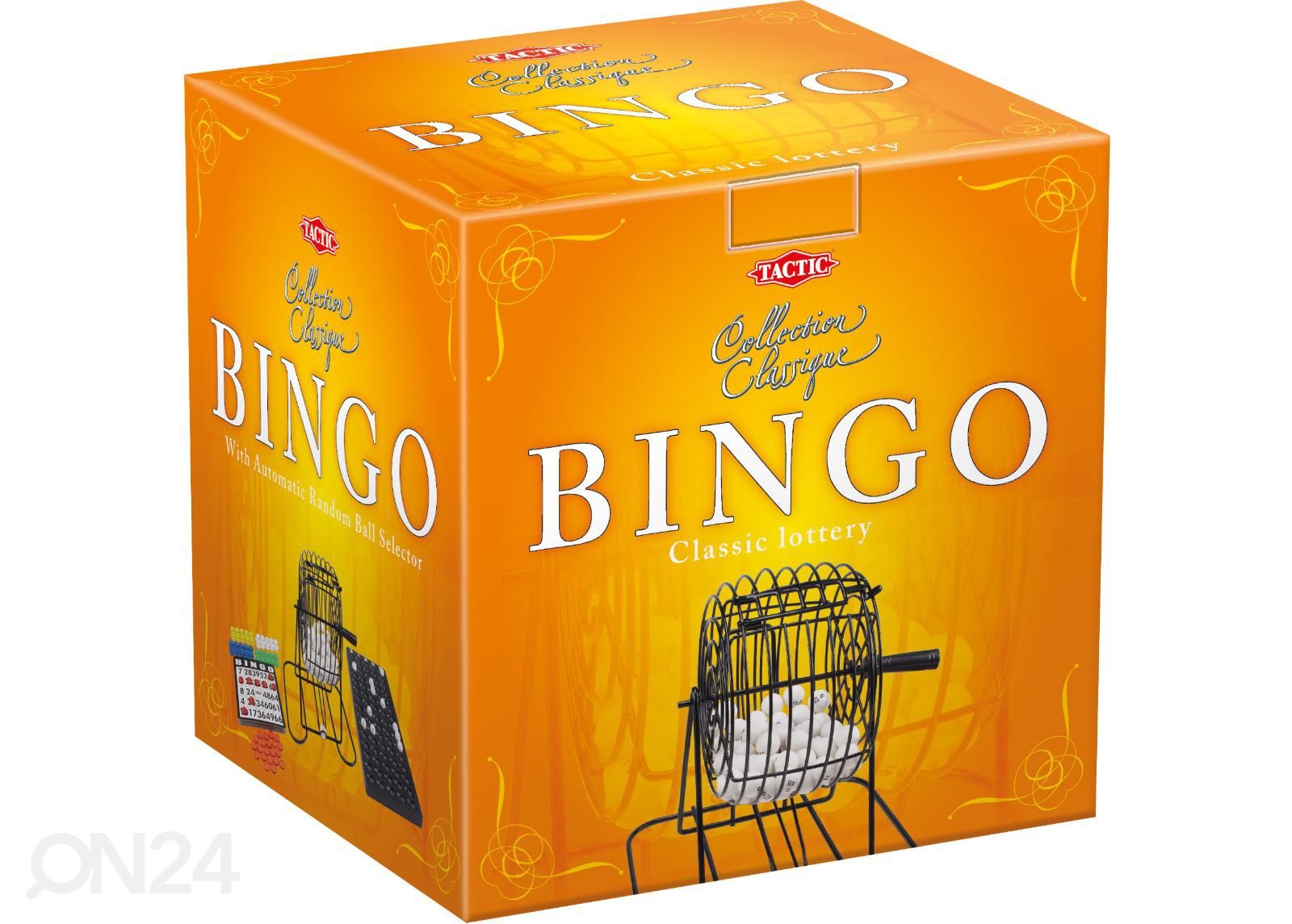 Lauamäng Klassikaline Bingo Tactic suurendatud