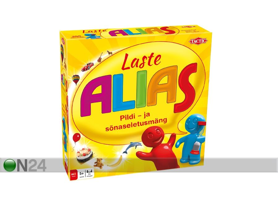 Lauamäng Laste Alias suurendatud