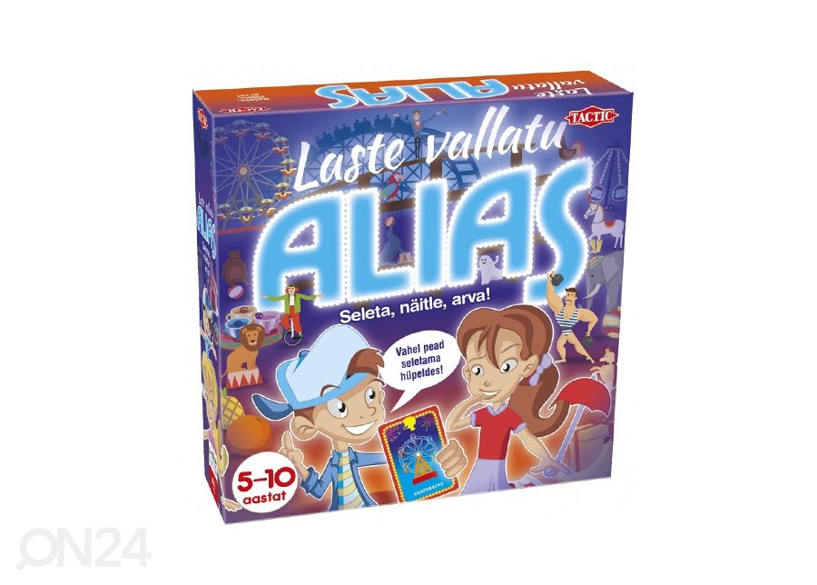Lauamäng Laste Vallatu Alias suurendatud