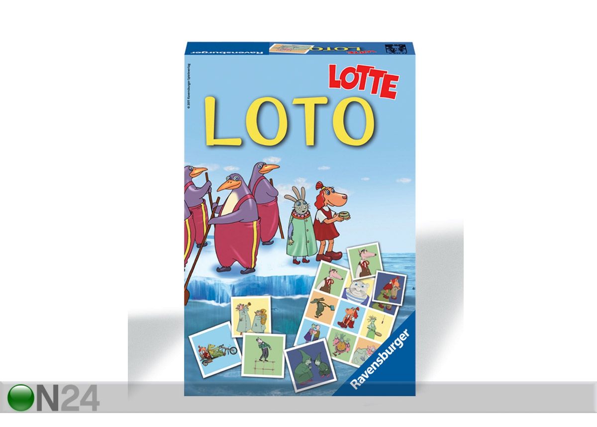 Lauamäng Loto Lotte suurendatud