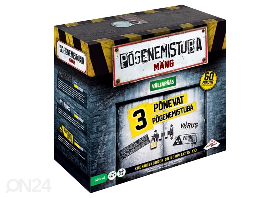 Lauamäng Põgenemistubab 3 mängu suurendatud