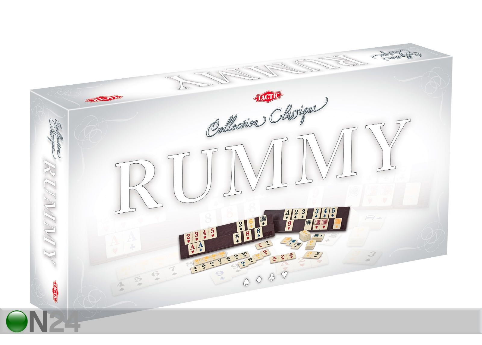 Lauamäng Rummy suurendatud