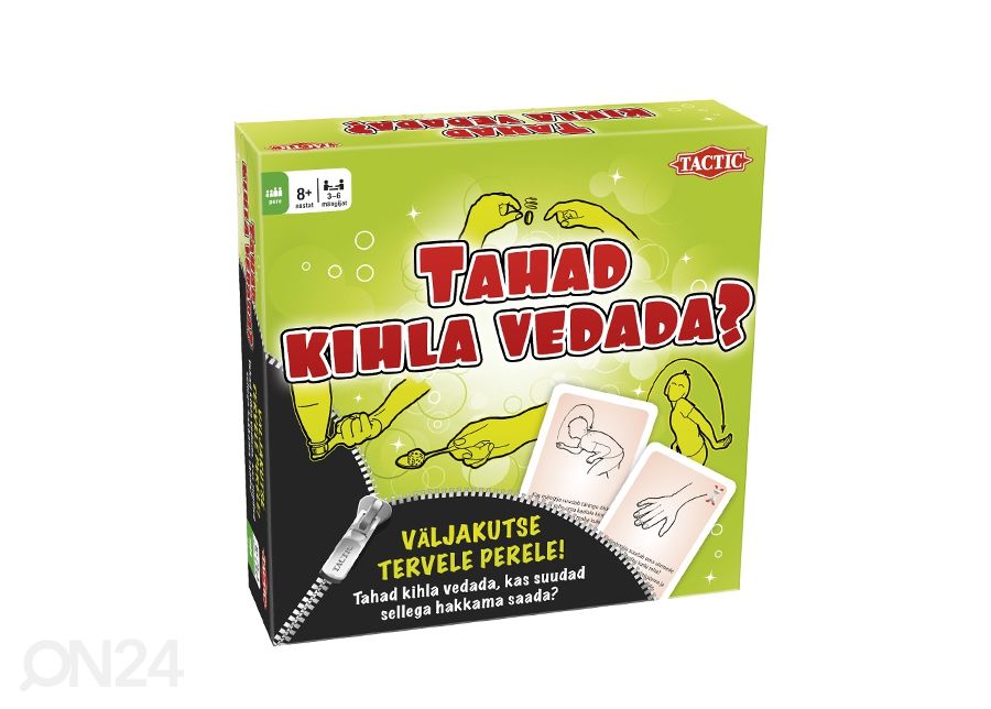 Lauamäng Tahad kihla vedada? suurendatud