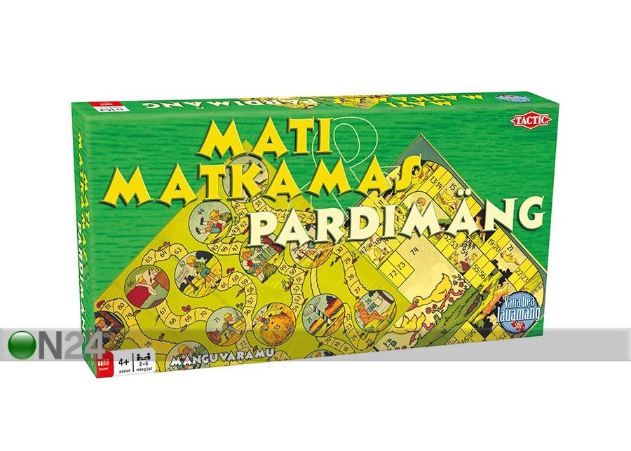 Lauamängud Mati matkamas ning Pardimäng suurendatud