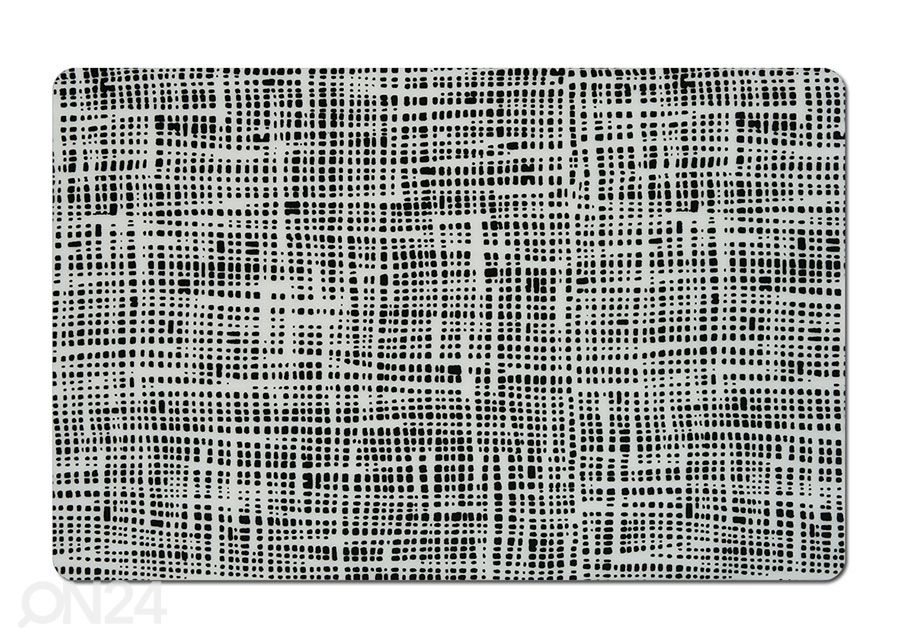 Lauamatt Abstract, must suurendatud