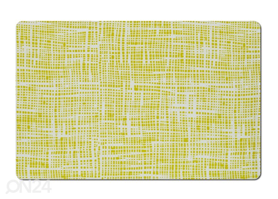 Lauamatt Abstract, roheline suurendatud