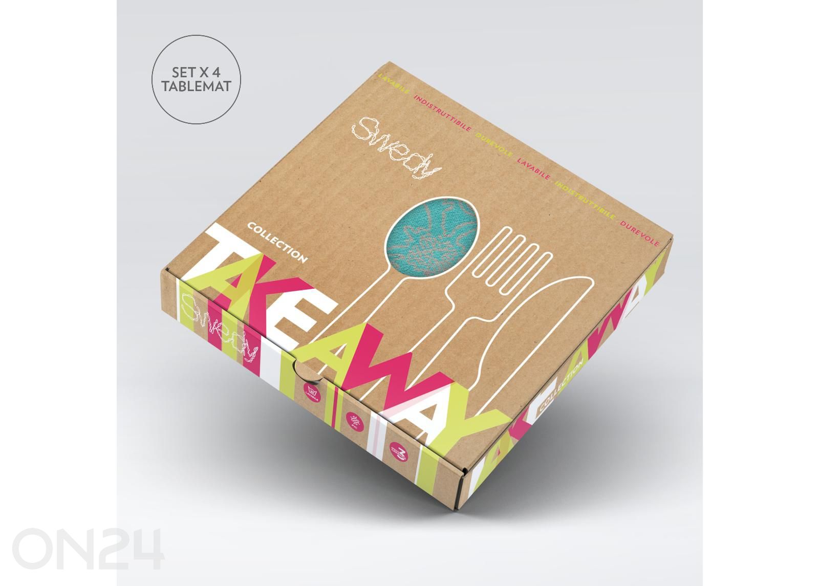 Lauamatt Jungle V20, 4 tk suurendatud