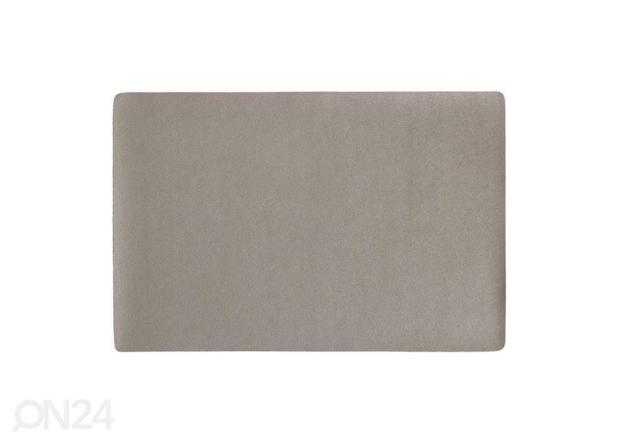 Lauamatt, kunstnahk, metallik taupe suurendatud
