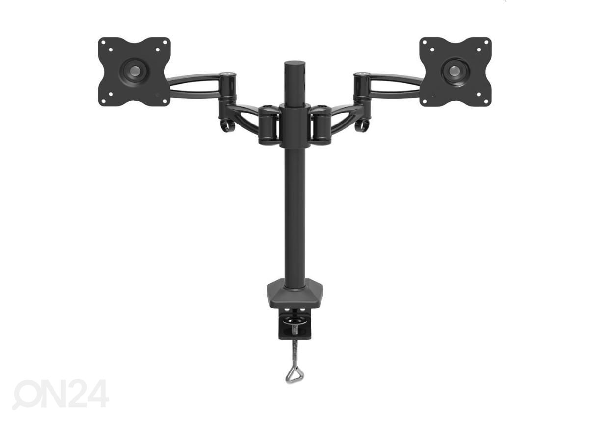 Lauastatiiv kahele monitorile Barkan E642.B 13"-29" suurendatud