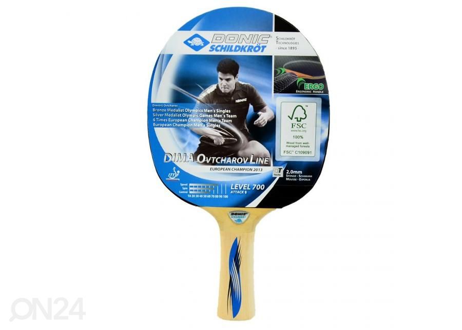 Lauatennise reket DONIC OVTCHAROV 700 734407 suurendatud