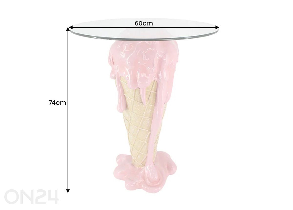 Laud Ice Cream suurendatud mõõdud