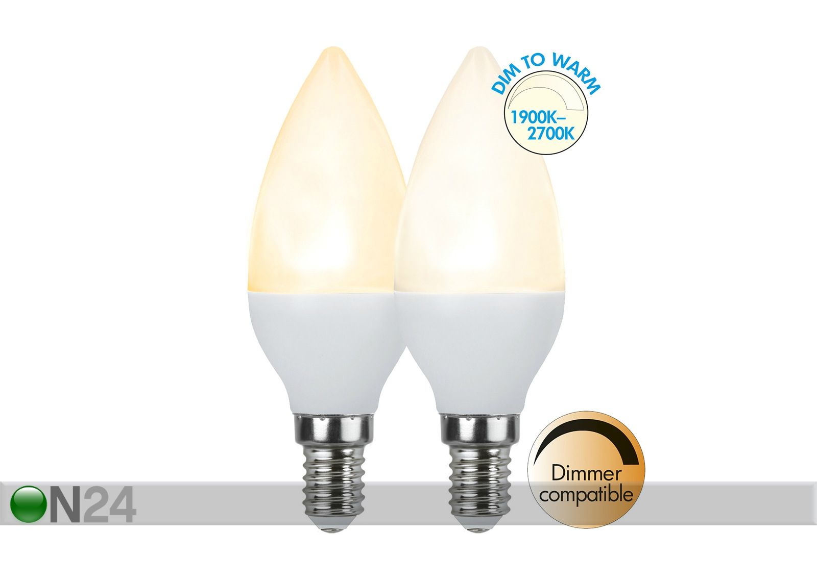 LED elektripirn E14 5 W suurendatud