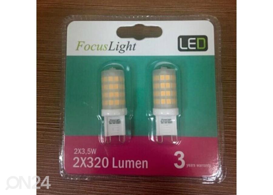 LED elektripirn G9 3,5 W 4 tk suurendatud