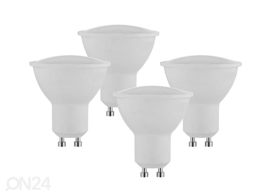 LED elektripirn GU10 5 W 4 tk suurendatud