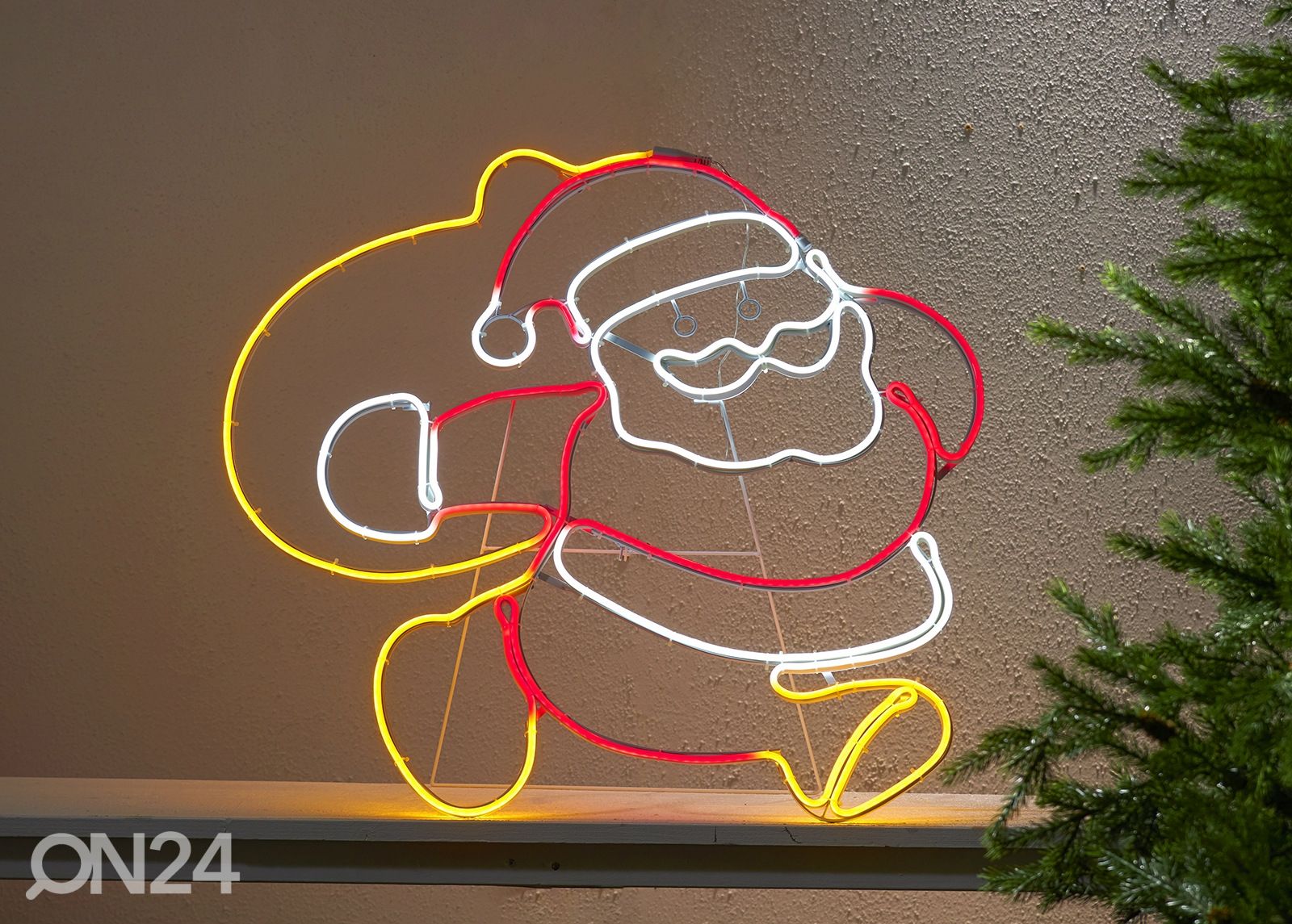LED jõuluvana Neoled suurendatud