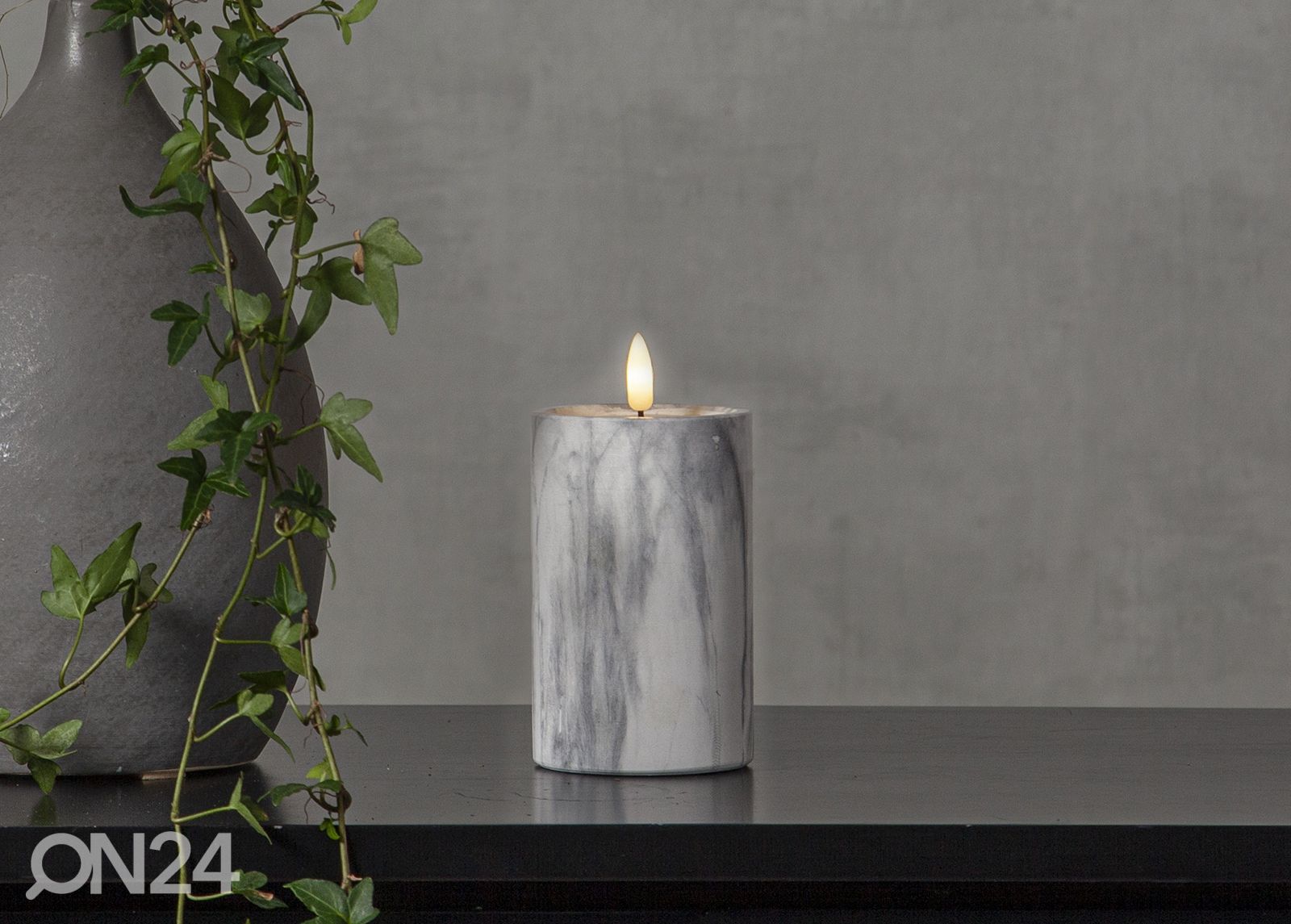 LED küünal Flamme Marble suurendatud