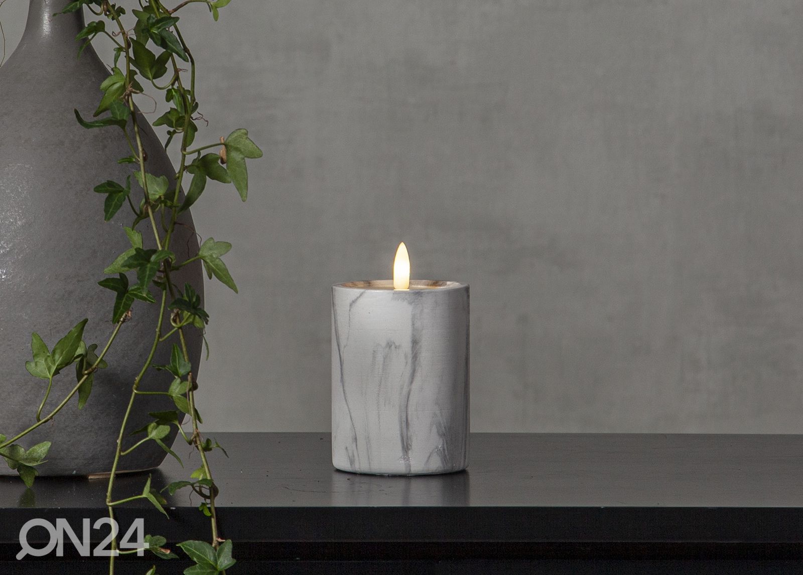 LED küünal Flamme Marble suurendatud