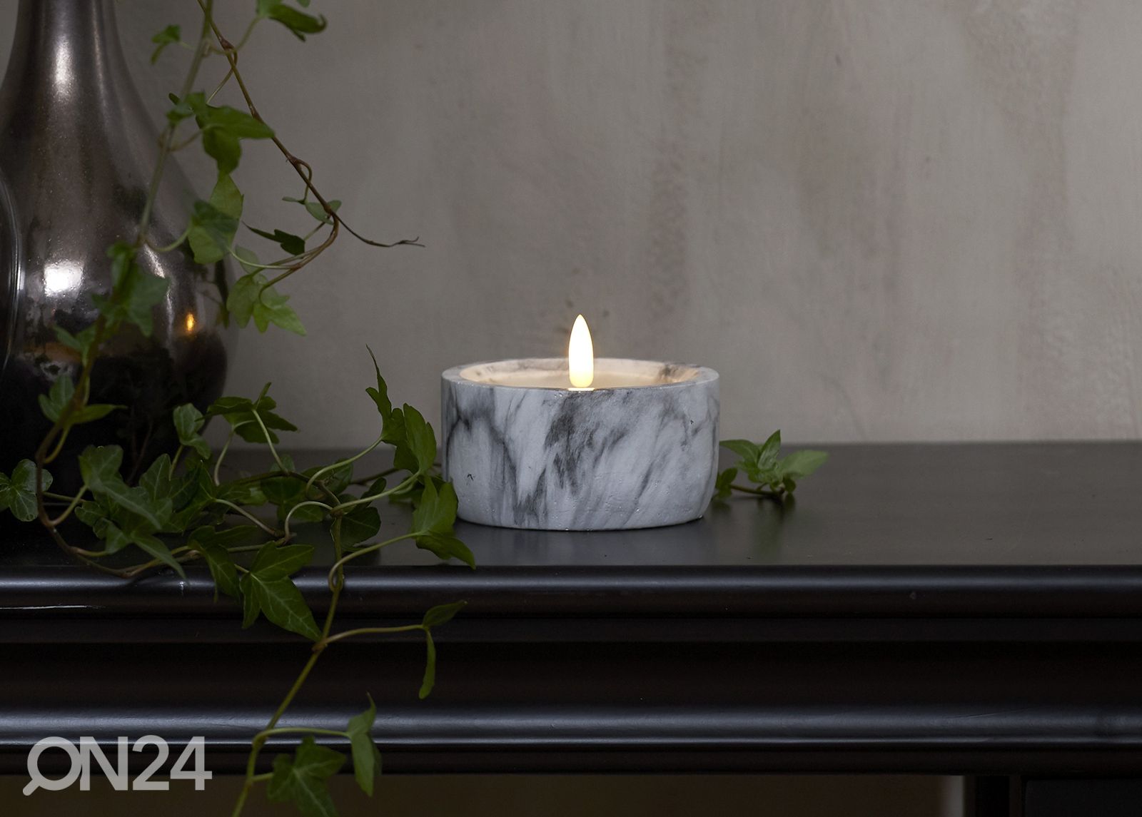 LED küünal Flamme Marble suurendatud