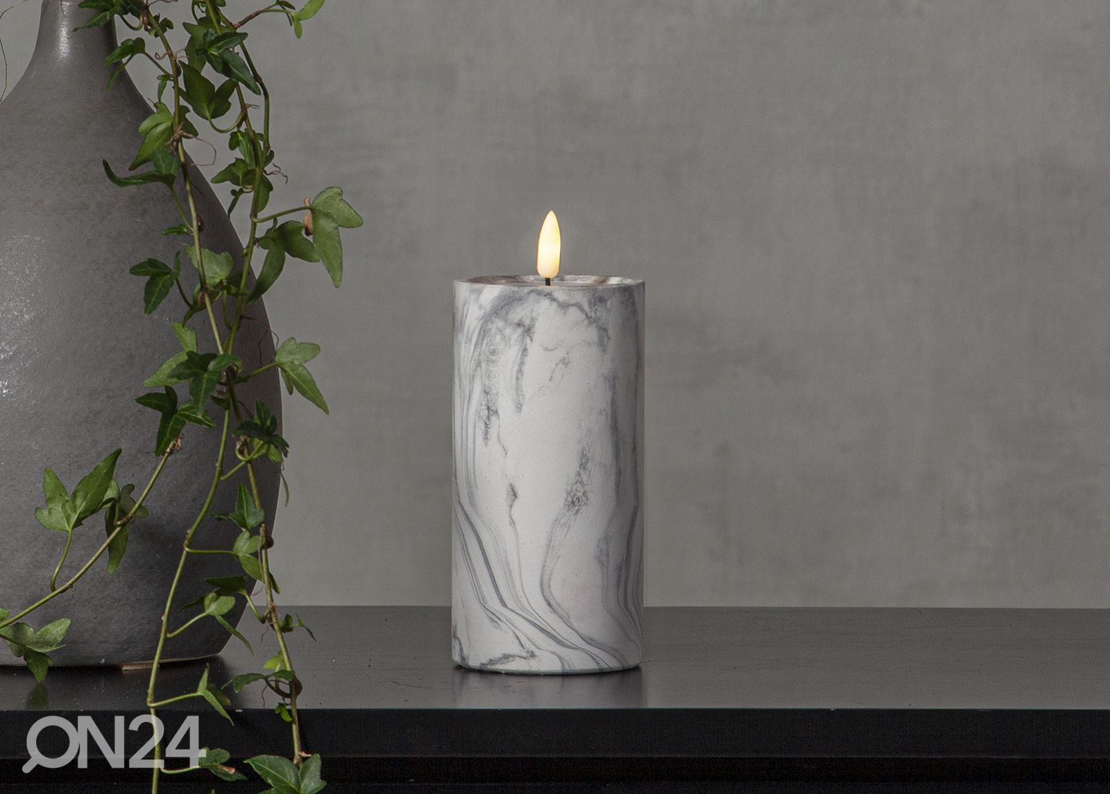 LED küünal Flamme Marble suurendatud