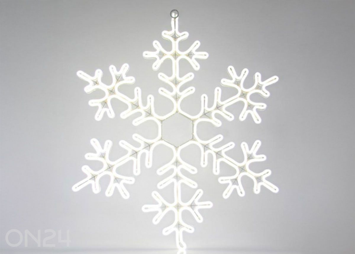 LED lumehelbeke suurendatud