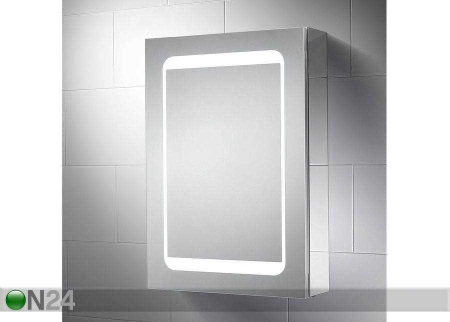 LED peegelkapp Belle 70x50 cm suurendatud
