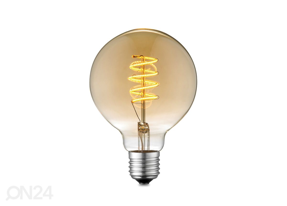 LED-pirn Spiral, E27, 4W suurendatud