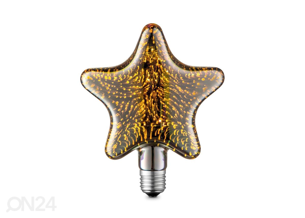 LED-pirn Star, E27, 4W suurendatud