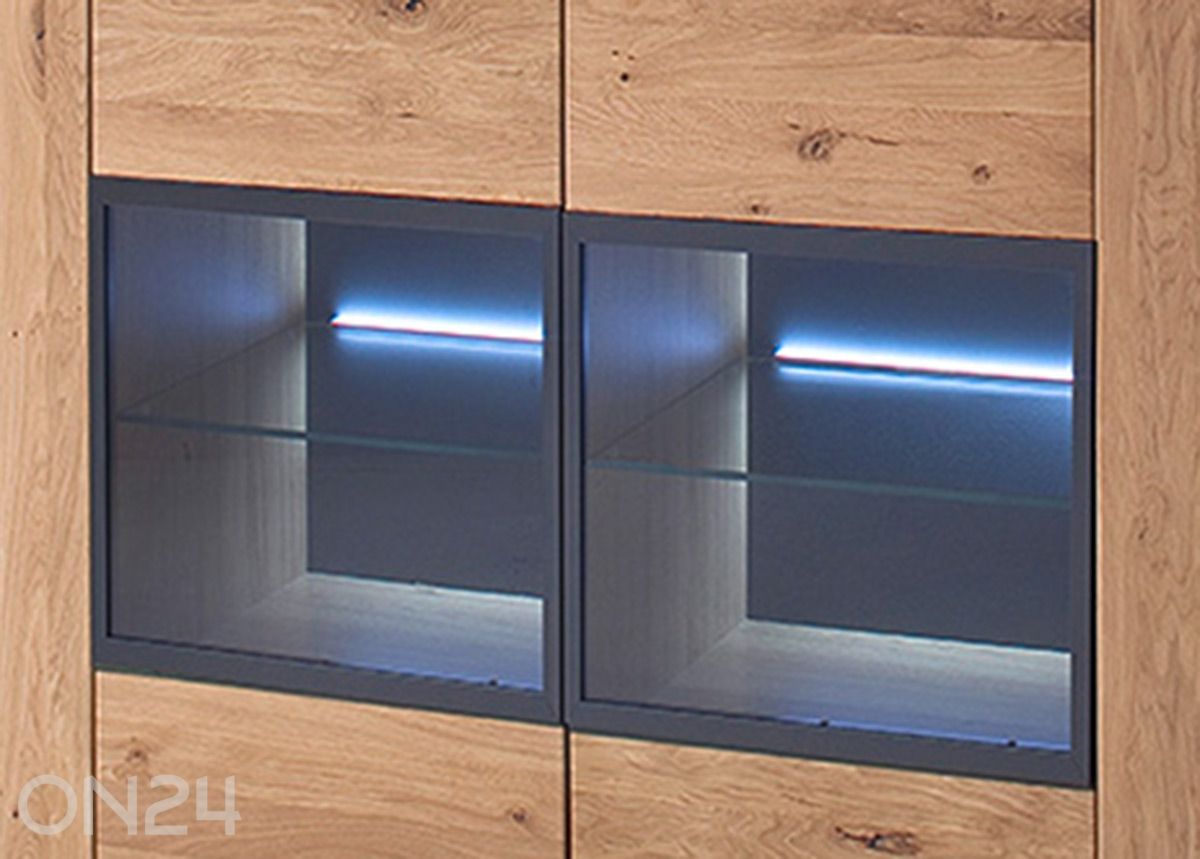 Led riba riiulitele 42 cm, 2 tk suurendatud