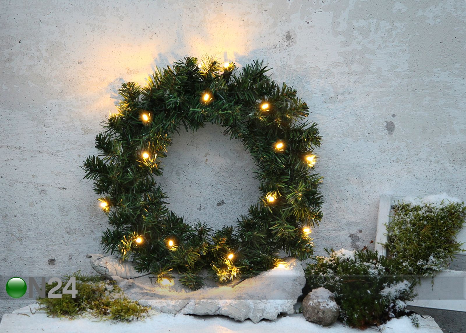 LED tuledega vanik Alaska 38 cm suurendatud