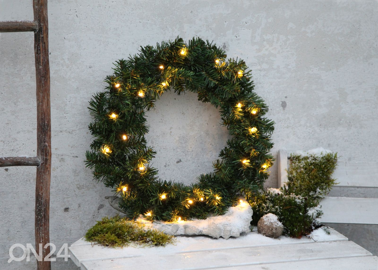 LED tuledega vanik Alaska 50 cm suurendatud