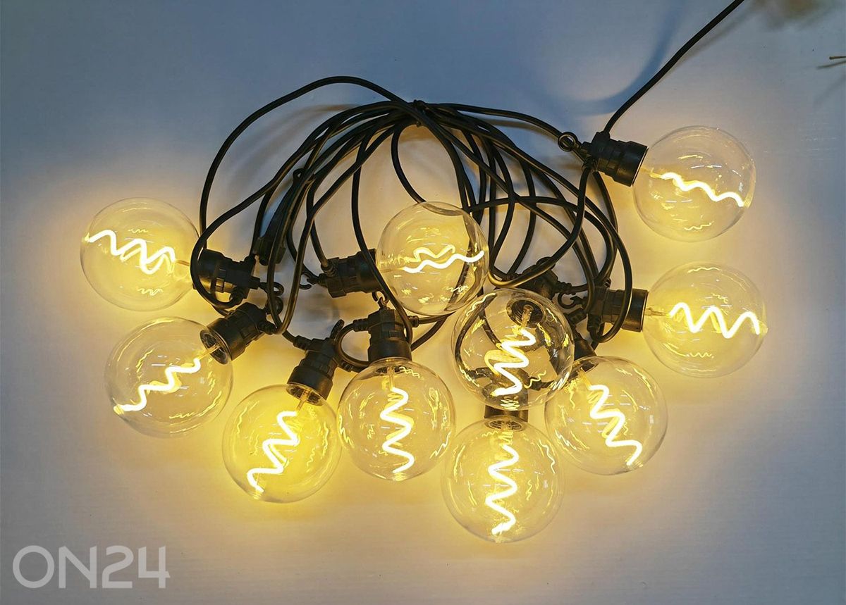 LED valguskett Twist 10-LED pirni / 4,5 m suurendatud