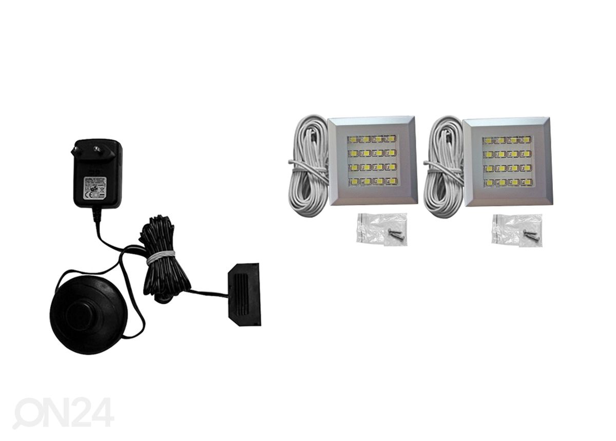 LED-valgusti suurendatud