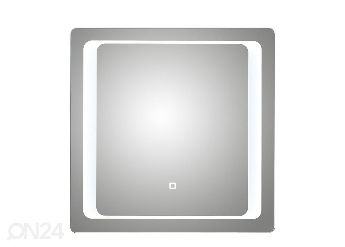 LED valgustusega peegel 21, 70x70 cm suurendatud