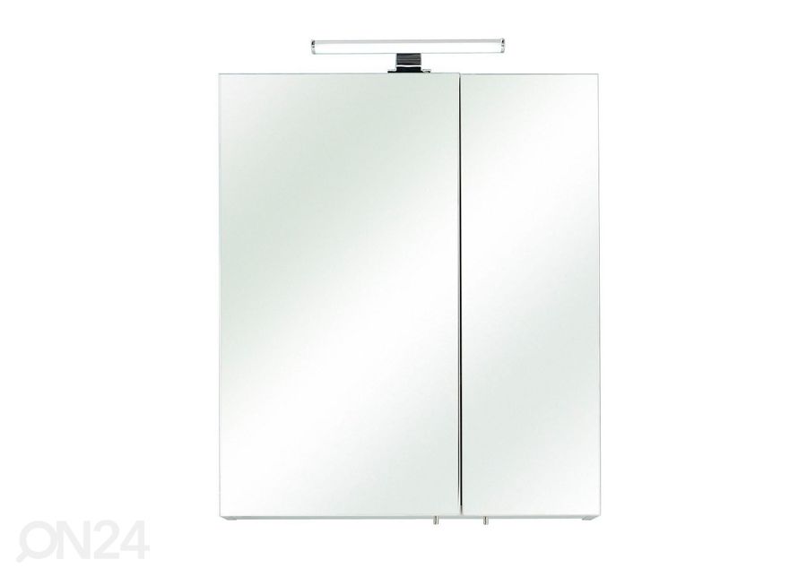 LED-valgustusega peegelkapp 86, 60 cm suurendatud