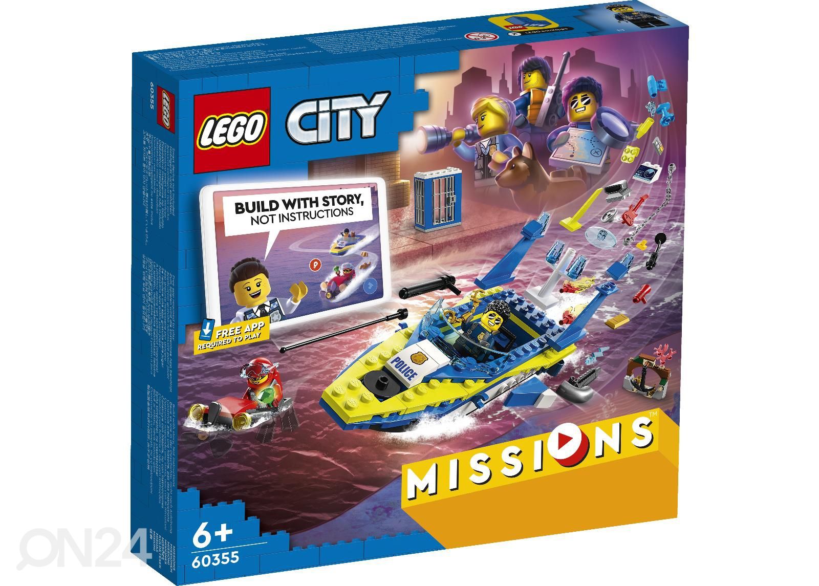 LEGO City Veepolitsei uurimismissioonid suurendatud
