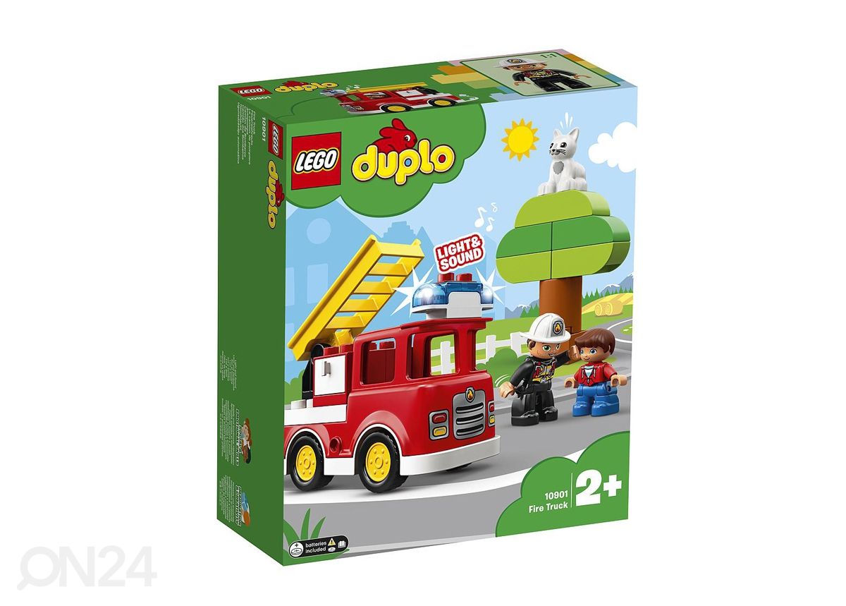 LEGO DUPLO Tuletõrjeauto suurendatud