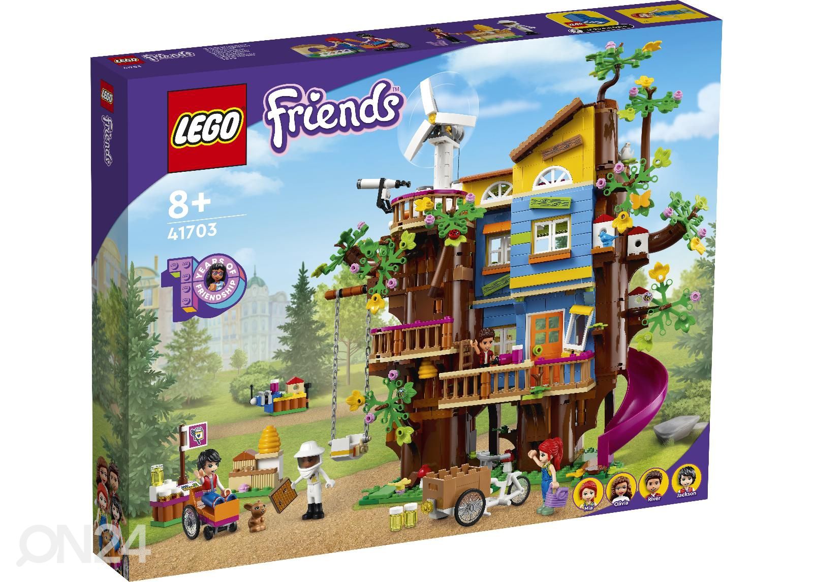 LEGO Friends Sõpruse metsamajake suurendatud