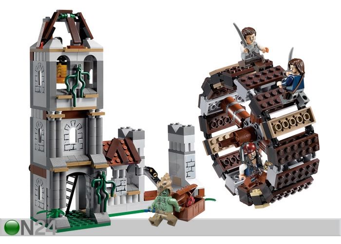 LEGO Kariibimere Piraadid The Mill suurendatud