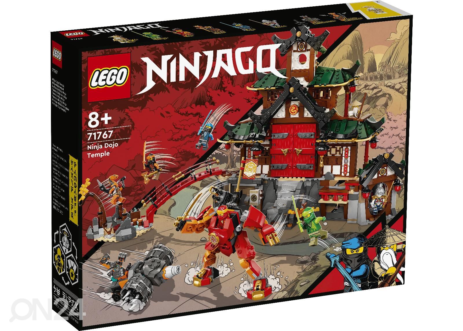 LEGO Ninjago Ninjade Dojo tempel suurendatud