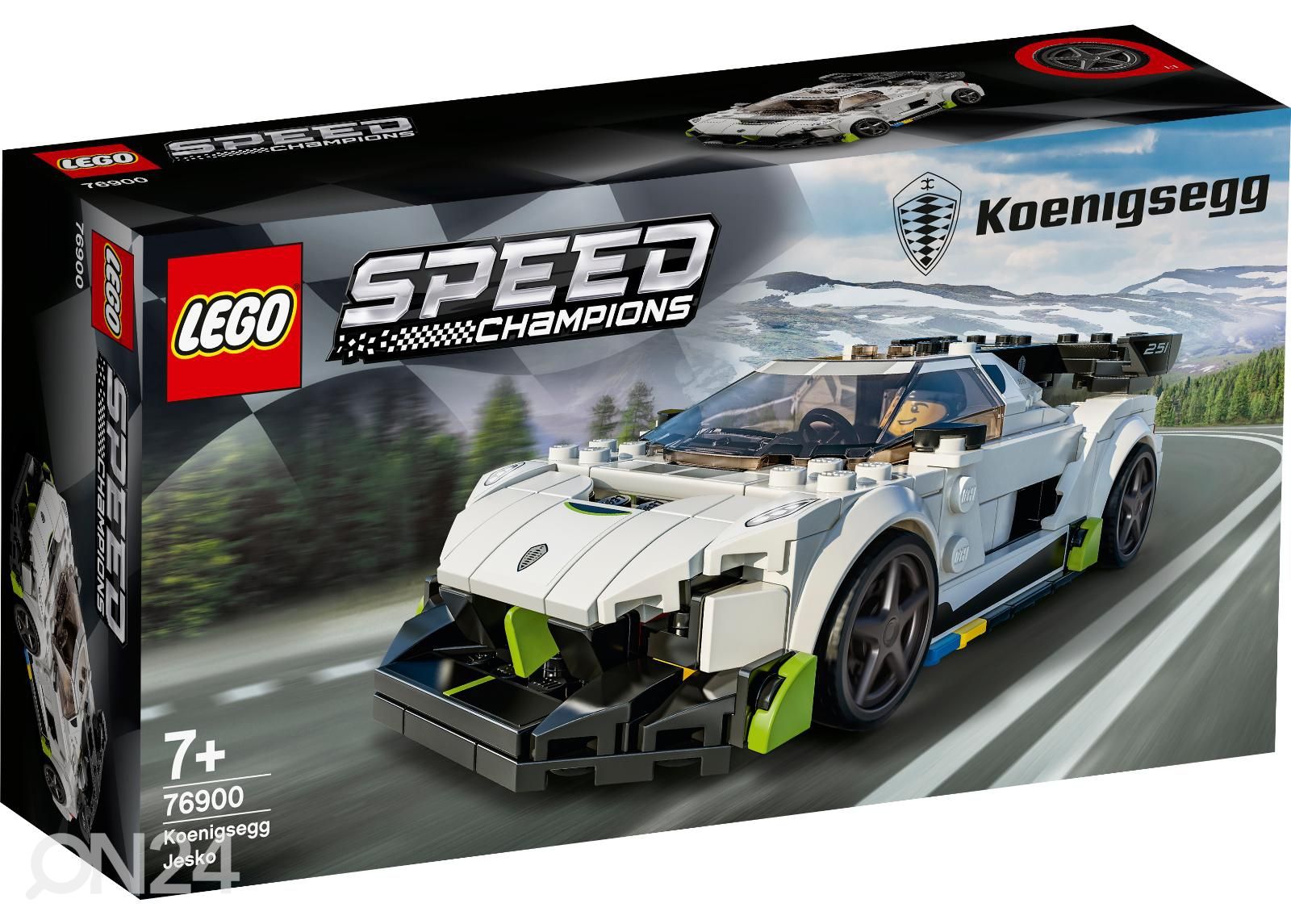 LEGO Speed Champions Koenigsegg Jesko suurendatud